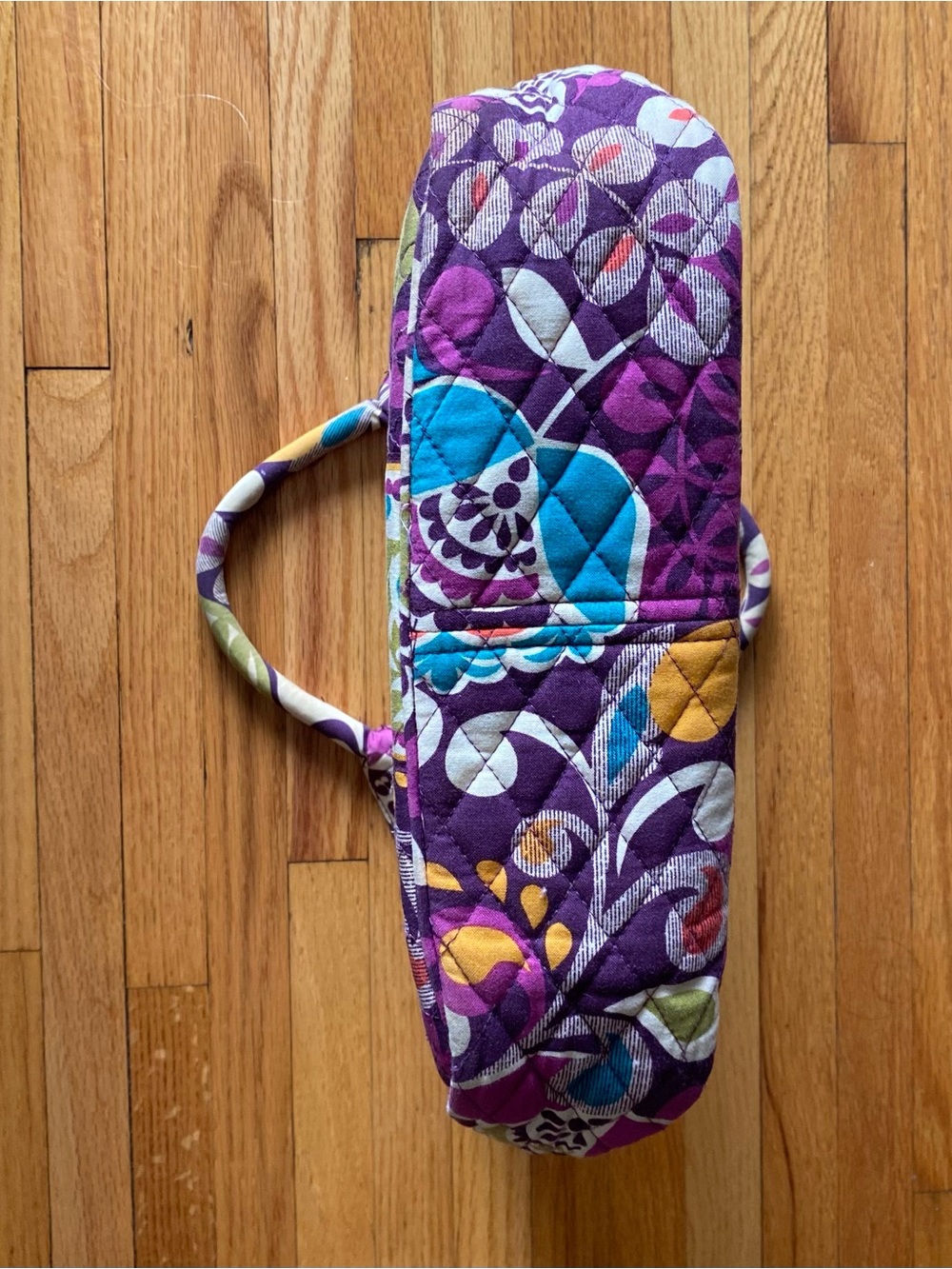 Vera Bradley Quilted Floral Tote Bag - Picture 7 of 8